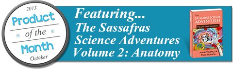 October's Product of the Month ~ The Sassafras Science Adventures Volume 2: Anatomy