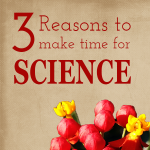 3 Reasons to make time for science